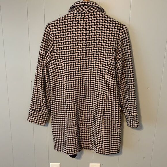 Jonathan Michael Pink & Black Houndstooth Jacket Size 10 - Picture 3 of 3